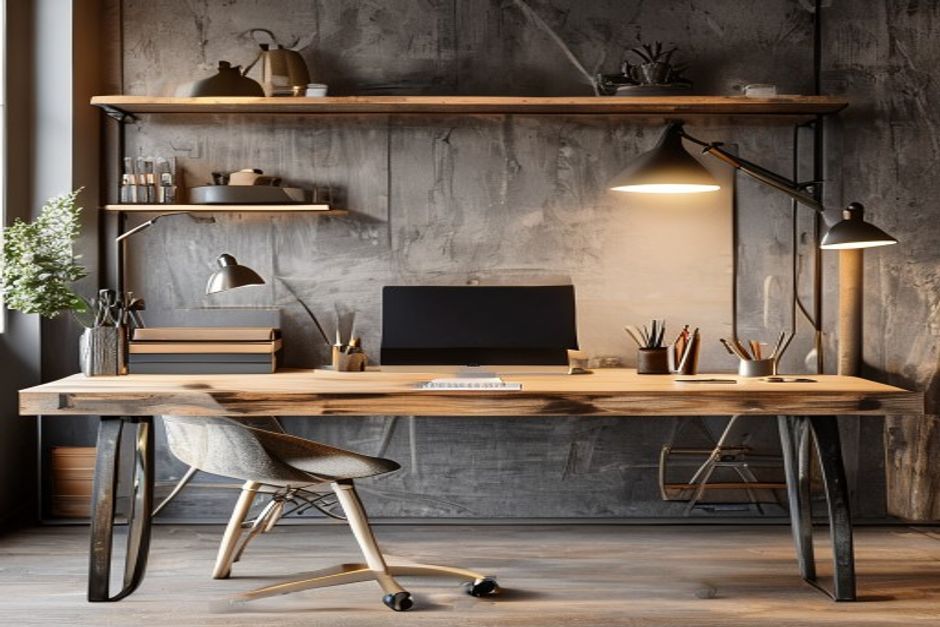 Industrial Metal & Wood Desks: The Ultimate Home Office Buyer's Guide — Industrial metal and wood desk tables for home offices
