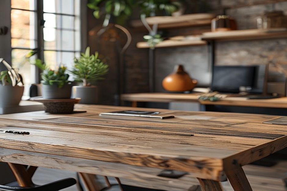 Best Industrial Metal & Wood Desk Tables for Home Offices — Industrial metal and wood desk tables for home offices