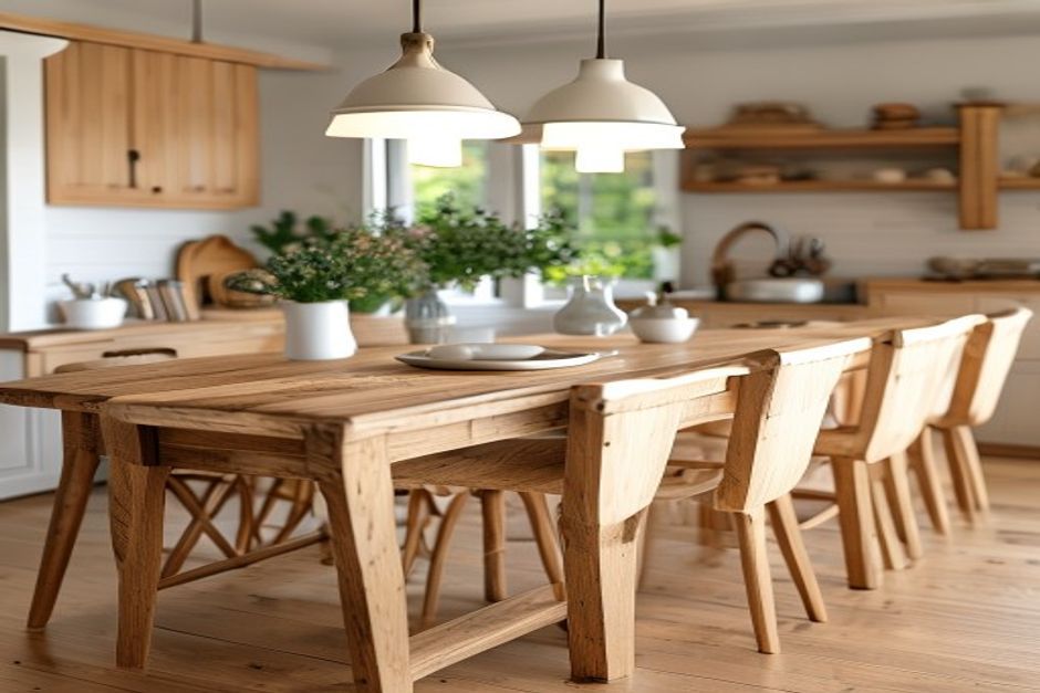 Best Budget Solid Oak Dining Tables for Farmhouse Kitchens